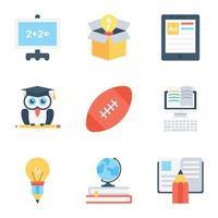 E Learning Concepts vector