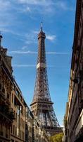 Eiffel Tower in Paris, sunny day, panorama. Landmark photo