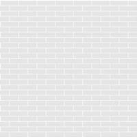 Subway tile pattern. Metro white ceramic bricks background. Vector realistic illustration.