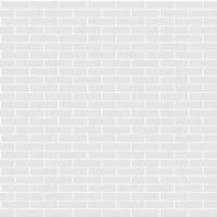 Subway tile pattern. Metro white ceramic bricks background. Vector realistic illustration.