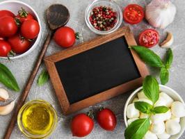 Italian food ingredients photo