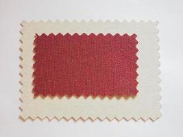 Tow fabric swatches photo