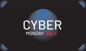 Print cyber Monday binary background vector