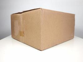 Brown packet parcel photo