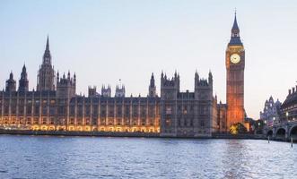 casas del parlamento en londres foto