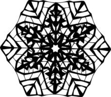 Mandala pattern. Traditional indian mandala. Orient tribal circle sign illustration. vecter vector