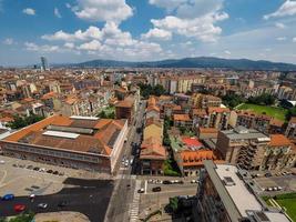 vista aerea de turin foto