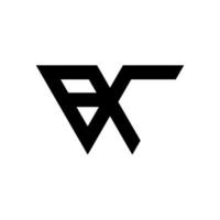 letter b c  monogram logo design vector