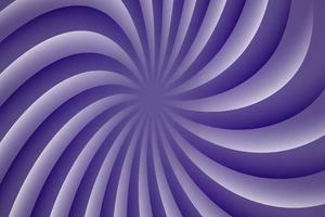 Ultra violet and white rotating hypnosis spiral. Optical illusion. Hypnotic psychedelic vector illustration. Twirl abstract background. Easy to edit design template.