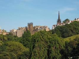 Castillo de Edimburgo en Escocia foto