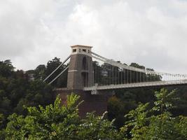 Puente colgante de Clifton en Bristol foto