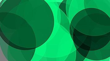 Abstract green grey circles with white background photo