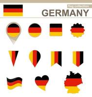 Germany Flag Collection vector