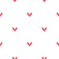 Pink pattern of random hearts. Background for postcards and banners vector