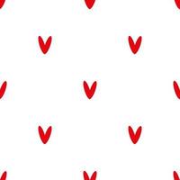 Red pattern with hearts. Background for posters, banners. Valentine's Day vector