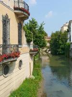 Padua canal, Italy photo