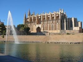 La Seu cathedral in Palma De Mallorca photo