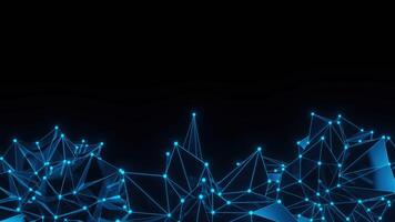 abstract background of Sci Fi Modern Futuristic line internet connection , 3D illustration rendering photo