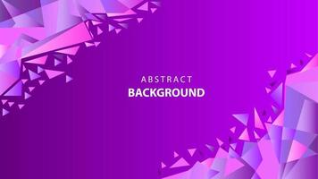 Abstract background geometric triangle shape vector