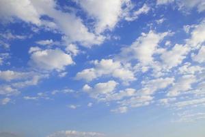 blue sky and clouds background photo