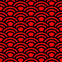 The scale background is colored suitable for Chinese New Year. vector