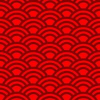 The scale background is colored suitable for Chinese New Year. vector