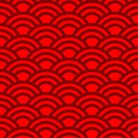 The scale background is colored suitable for Chinese New Year. vector