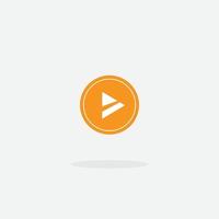 Play button vector icon
