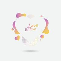 Hearts. Valentine's Day abstract background with hearts and liquid abstarct background vector