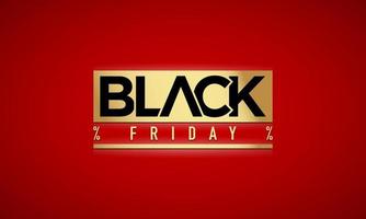 Black Friday Background. Black Friday Sale Banner. Vector Illustration.