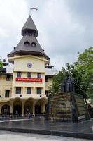 Thammasat University Tha Prachan Pier BANGKOK THAILAND14 NOVEMBER 2019Thammasat University Tha Prachan Pier.on BANGKOK THAILAND14 NOVEMBER 2028 photo