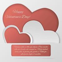 Valentine's day vector background