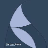 plantilla de diseño de material de fondo abstracto vector