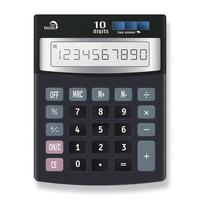 Electronic calculator vector illustration isolated on white background EPS10.