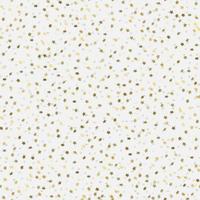 Abstract white modern seamless pattern with gold stars. vector