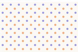 vector background pattern with purple and orange polka dots on a beige background, perfect for wall decoration or wallpaper