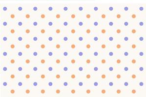 vector background pattern with purple and orange polka dots on a beige background, perfect for wall decoration or wallpaper