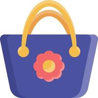 handbag Vector illustration on a background. Premium quality symbols.  Vector Line Flat icon for concept or graphic design.