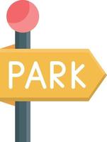 park Vector illustration on a background. Premium quality symbols.  Vector Line Flat icon for concept or graphic design.