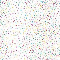 Memphis seamless pattern design with triangle confetti vector