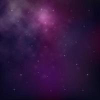 Colorful Outer Space background. vector