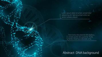 vector illustration of abstract  DNA background