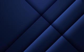 Geometric dark blue texture background with glowing edges and shadows vector