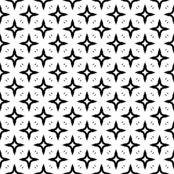 textura de patrón de superficie en blanco y negro. bw diseño gráfico ornamental. adornos de mosaico. plantilla de patrón. vector