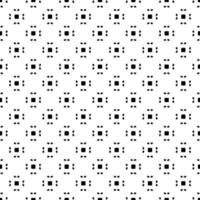 textura de patrón de superficie en blanco y negro. bw diseño gráfico ornamental. adornos de mosaico. plantilla de patrón. vector