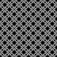 textura de patrón blanco y negro. bw diseño gráfico ornamental. adornos de mosaico. plantilla de patrón. vector