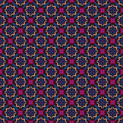 Blue, red and yellow color seamless pattern texture and template. Multicolored. Colorful ornamental graphic design.