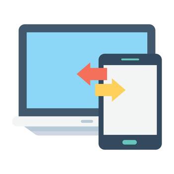 Data Share  Concepts vector