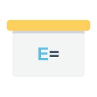 Einstein Formula Concepts vector