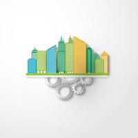 City development concept vector